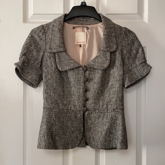 Rebecca Taylor Jackets & Blazers - Rebecca Taylor 1940s Style Vintage Tweed Blazer